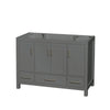 Custom image for Dark Gray with Brushed Chrome Trim / No Mirror