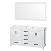 Custom image for White with Brushed Chrome Trim / 58