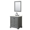 Custom image for Dark Gray with Matte Black Trim / Giotto Quartz, Rectangular Sink / 24