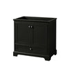 Custom image for Dark Espresso with Polished Chrome Trim / No Mirror