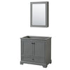 Custom image for Dark Gray with Matte Black Trim / Medicine Cabinet