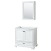 Custom image for White with Matte Black Trim / Medicine Cabinet
