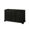 Custom image for Dark Espresso with Polished Chrome Trim / No Mirror