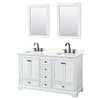 Custom image for White with Matte Black Trim / Giotto Quartz, Rectangular Sink / 24