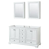 Custom image for White with Polished Chrome Trim / Medicine Cabinets