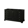 Custom image for Dark Espresso with Polished Chrome Trim / No Mirror