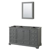 Custom image for Dark Gray with Polished Chrome Trim / Medicine Cabinet