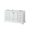 Custom image for White with Matte Black Trim / No Mirror