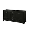 Custom image for Dark Espresso with Polished Chrome Trim / No Mirror