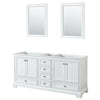 Custom image for White with Polished Chrome Trim / 24