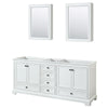 Custom image for White with Matte Black Trim / Medicine Cabinets