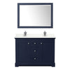 Custom image for Dark Blue with Polished Chrome Trim / Giotto Quartz / 46