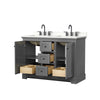 Custom image for Dark Gray with Matte Black Trim / Giotto Quartz / No Mirror