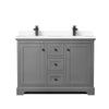 Custom image for Dark Gray with Matte Black Trim / White Cultured Marble / No Mirror