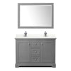 Custom image for Dark Gray with Polished Chrome Trim / Giotto Quartz / 46