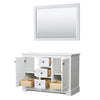 Custom image for White with Matte Black Trim / 46