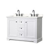 Custom image for White with Matte Black Trim / White Quartz / No Mirror