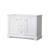 Custom image for White with Brushed Gold Trim / No Mirror