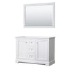 Custom image for White with Polished Chrome Trim / 46