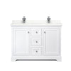 Custom image for White with Polished Chrome Trim / Giotto Quartz / No Mirror
