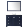 Custom image for Dark Blue with Polished Chrome Trim / Giotto Quartz / 46