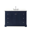 Custom image for Dark Blue with Polished Chrome Trim / Giotto Quartz / No Mirror