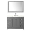 Custom image for Dark Gray with Polished Chrome Trim / Giotto Quartz / 46