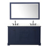Custom image for Dark Blue with Matte Black Trim / Giotto Quartz / 58