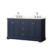 Custom image for Dark Blue with Polished Chrome Trim / Giotto Quartz / No Mirror