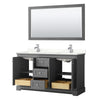 Custom image for Dark Gray with Polished Chrome Trim / Giotto Quartz / 58
