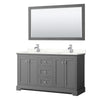 Custom image for Dark Gray with Polished Chrome Trim / Giotto Quartz / 58