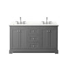 Custom image for Dark Gray with Polished Chrome Trim / Giotto Quartz / No Mirror