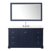 Custom image for Dark Blue with Polished Chrome Trim / Giotto Quartz / 58