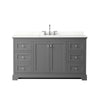 Custom image for Dark Gray with Polished Chrome Trim / Giotto Quartz / No Mirror