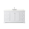 Custom image for White with Polished Chrome Trim / Giotto Quartz / No Mirror