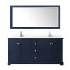 Custom image for Dark Blue with Polished Chrome Trim / Giotto Quartz / 70