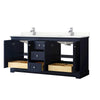 Custom image for Dark Blue with Polished Chrome Trim / Giotto Quartz / No Mirror