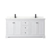 Custom image for White with Matte Black Trim / Giotto Quartz / No Mirror