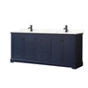 Custom image for Dark Blue with Matte Black Trim / Giotto Quartz / No Mirror