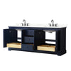 Custom image for Dark Blue with Matte Black Trim / Giotto Quartz / No Mirror