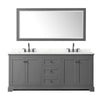 Custom image for Dark Gray with Matte Black Trim / Giotto Quartz / 70