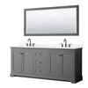 Custom image for Dark Gray with Matte Black Trim / White Cultured Marble / 70
