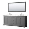 Custom image for Dark Gray with Polished Chrome Trim / Giotto Quartz / 70