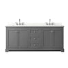 Custom image for Dark Gray with Polished Chrome Trim / Giotto Quartz / No Mirror