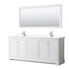 Custom image for White with Polished Chrome Trim / Giotto Quartz / 70