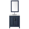 Custom image for Dark Blue with Matte Black Trim / Giotto Quartz / 24
