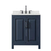 Custom image for Dark Blue with Matte Black Trim / Giotto Quartz / No Mirror