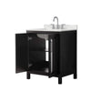 Custom image for Dark Espresso with Polished Chrome Trim / Giotto Quartz / No Mirror