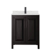 Custom image for Dark Espresso with Matte Black Trim / Giotto Quartz / No Mirror