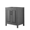 Custom image for Dark Gray with Matte Black Trim / No Mirror